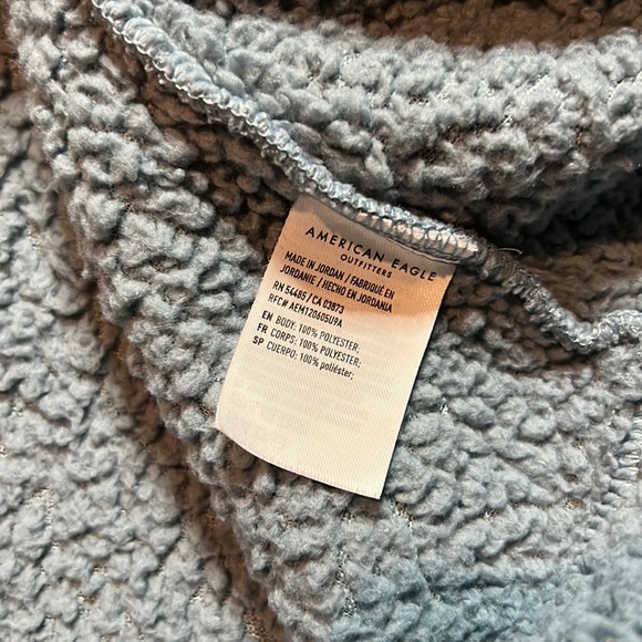 American‎ Eagle sherpa quarter zip - Picture 6 of 7